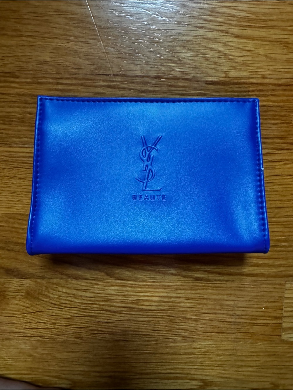 Yves Saint Laurent Beaute Blue Pouch